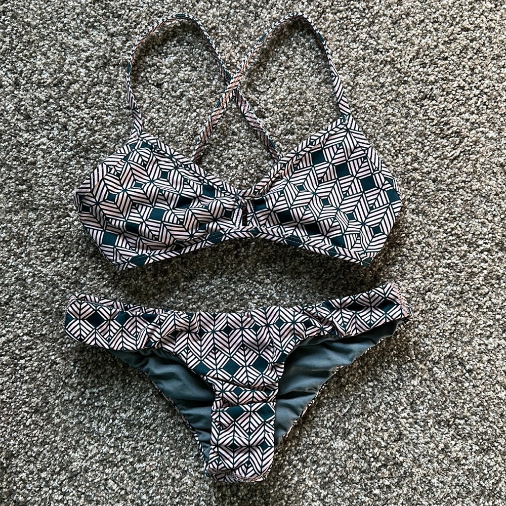 Jolyn Vent Manhattan Bikini Set L XL